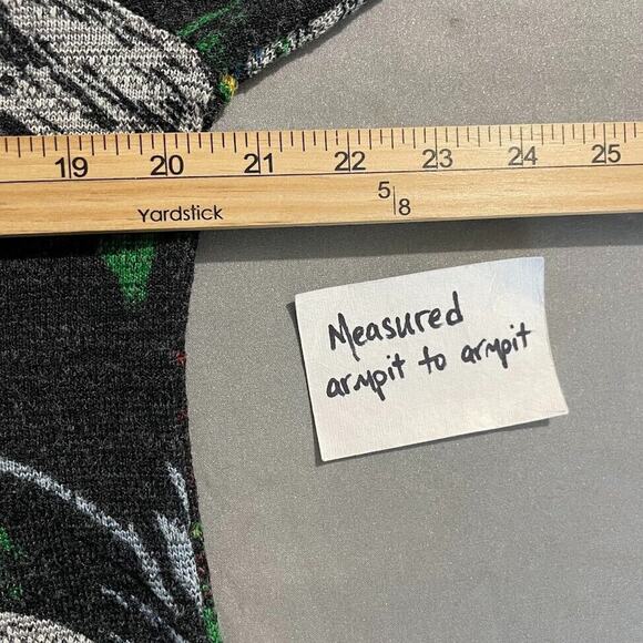 Creation Tunic Top Size Large Abstract Artsy Colorful Dopamine Sweater Geometric - Picture 9 of 12